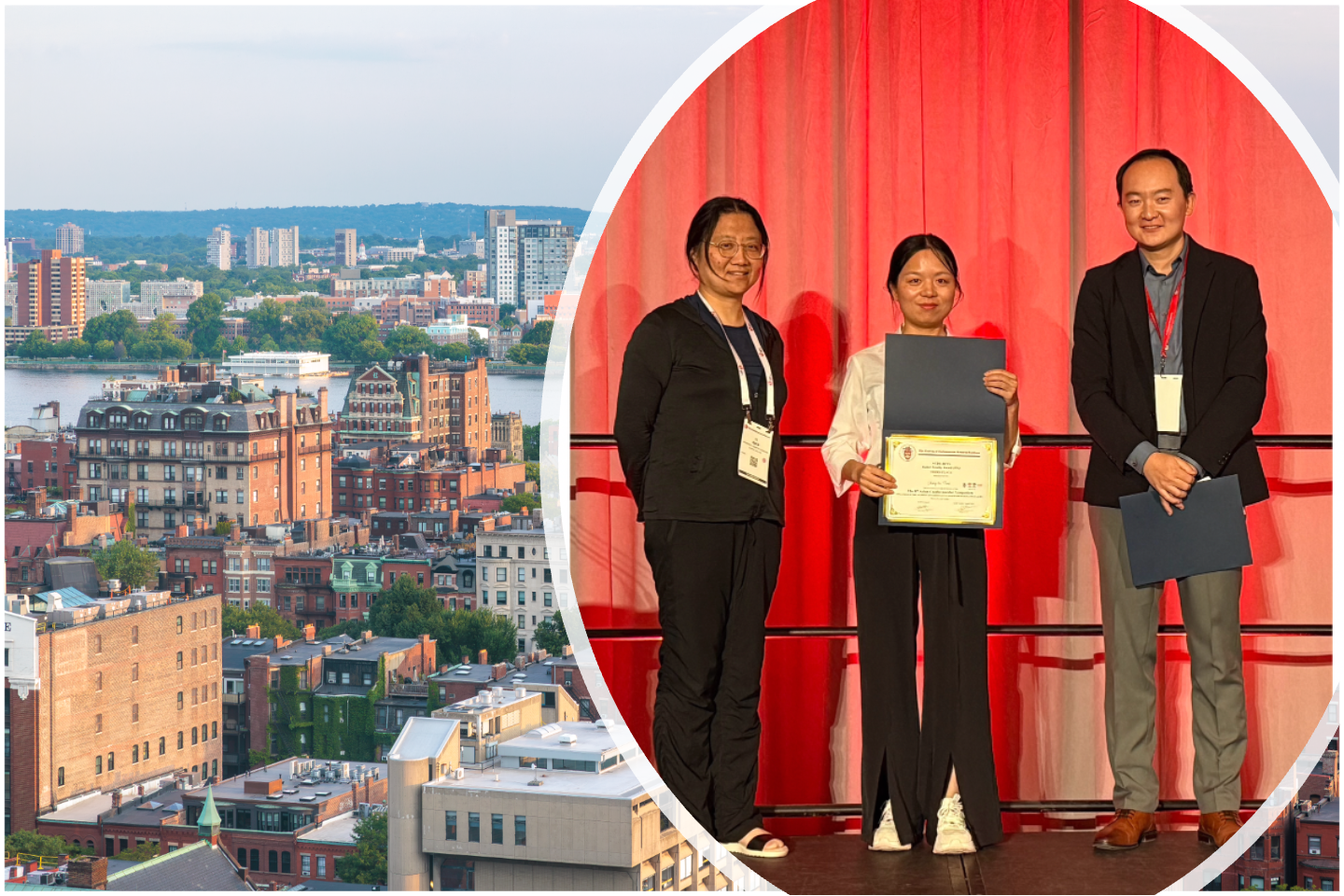 Xin Wang takes presentation award at AHA BCVS 2026